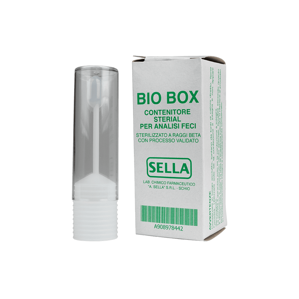 Bio Box – Contenitore Biologico Feci 18 ml