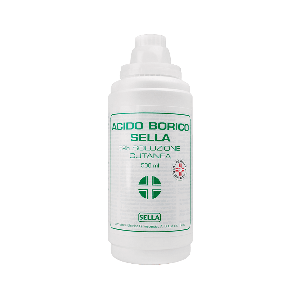 Acido Borico Sella 3% Soluzione Cutanea