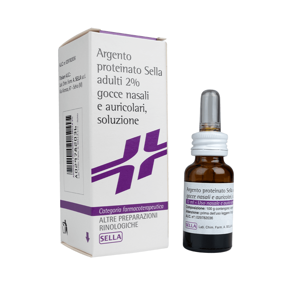 Argento Proteinato 2% 10 ml Adulti