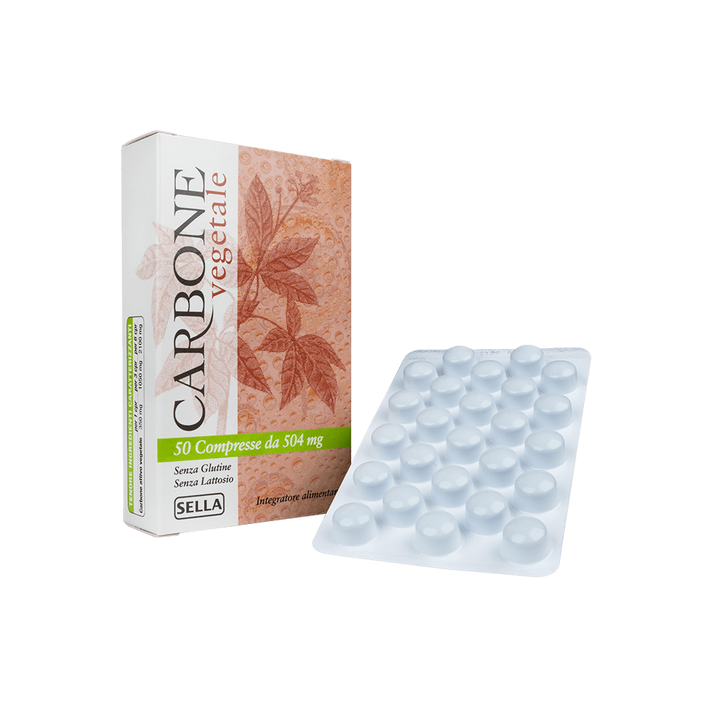 Carbone Vegetale Compresse