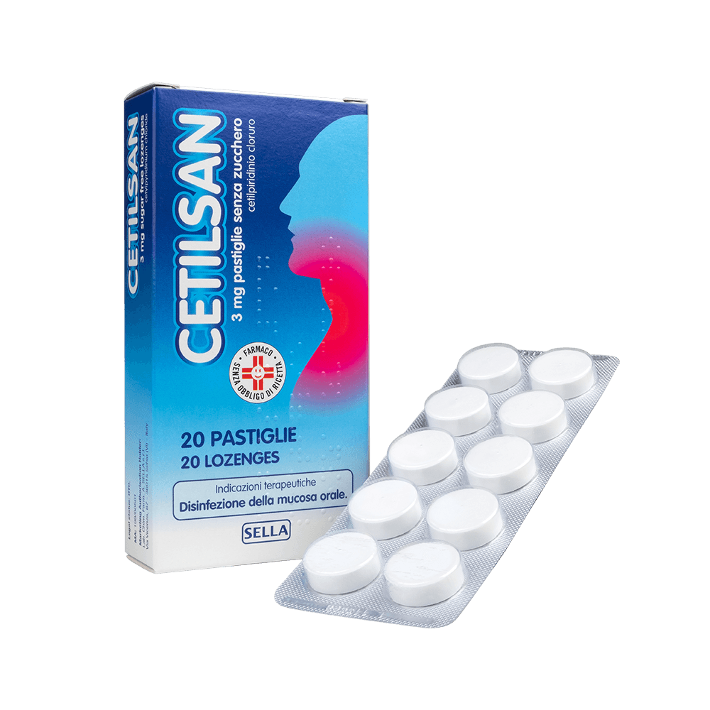 Cetilsan Gola 3 mg Pastiglie