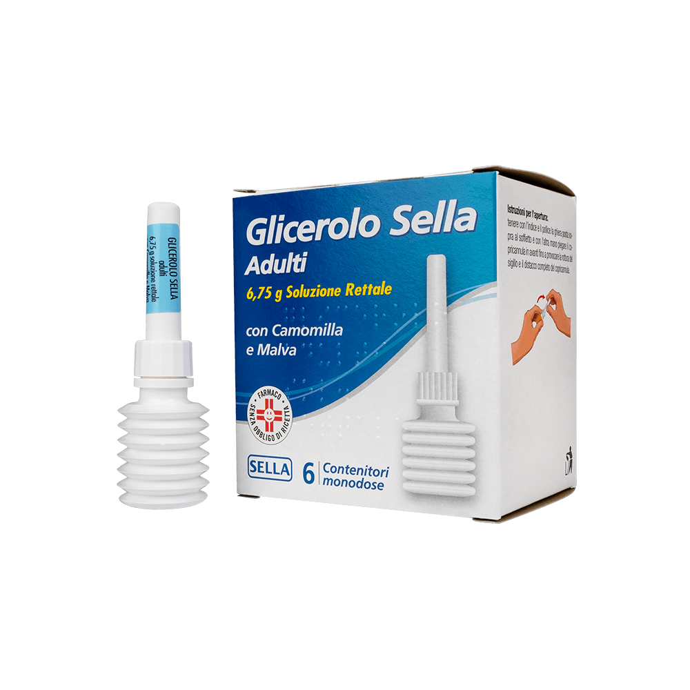 Glicerolo Sella Adulti con Malva e Camomilla