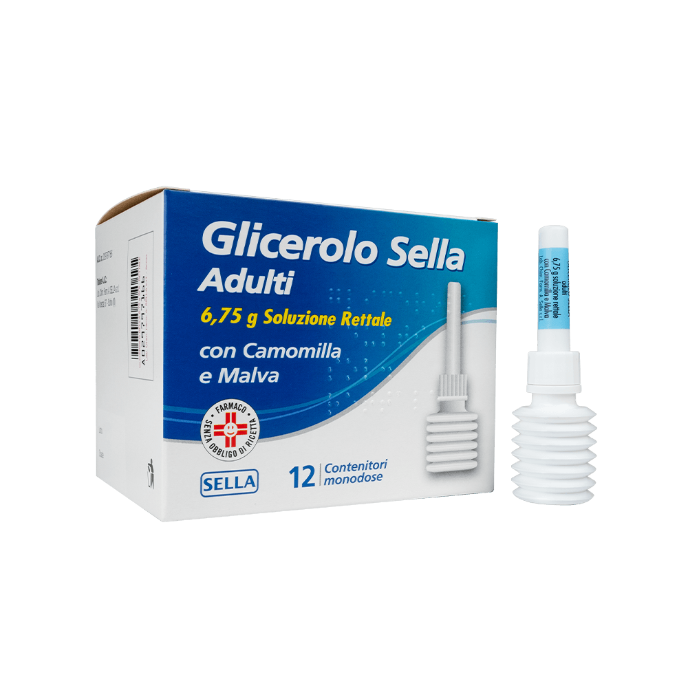 Glicerolo Sella Adulti Microclismi