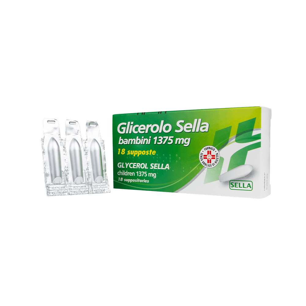 Glicerolo Sella Bambini 1375 mg