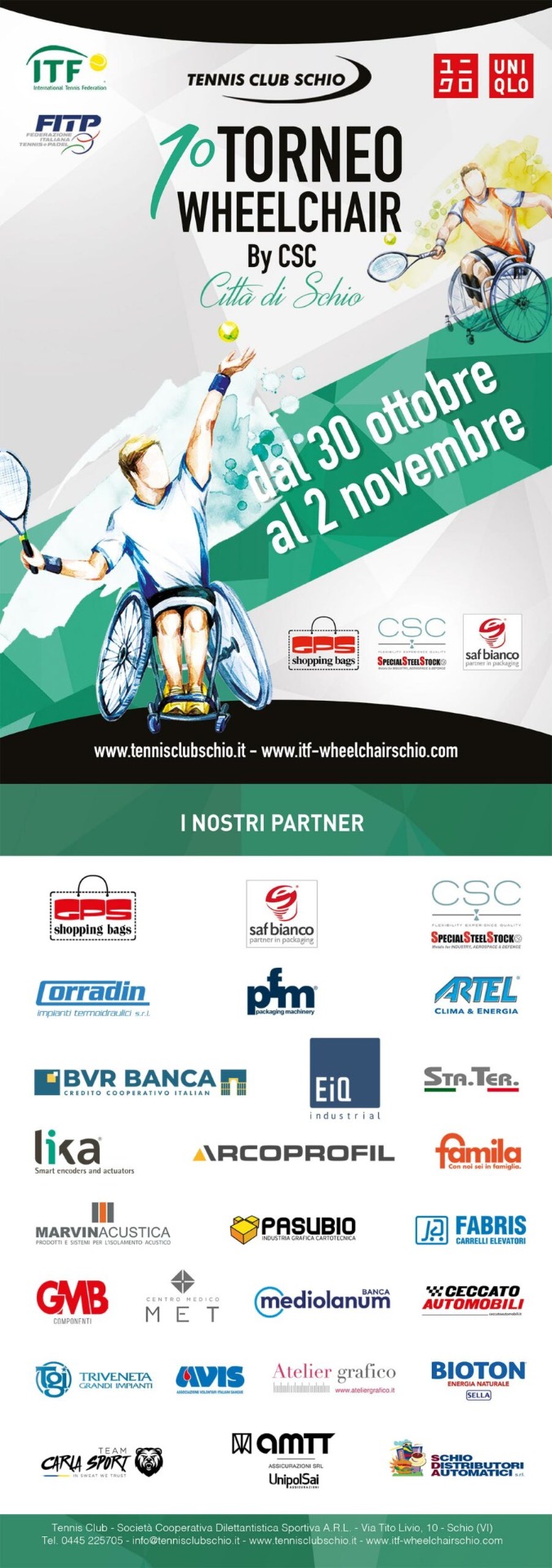 Sella Farmaceutici X 1° Torneo Wheelchair Città di Schio