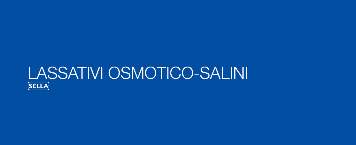 Lassativi osmotico-salini