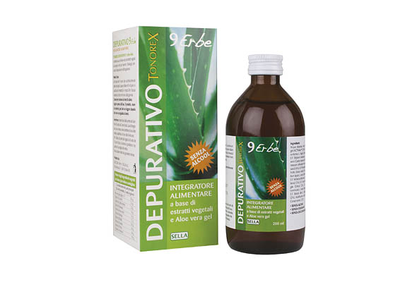 Tonorex Depurativo 9 Erbe + Aloe 200 ml